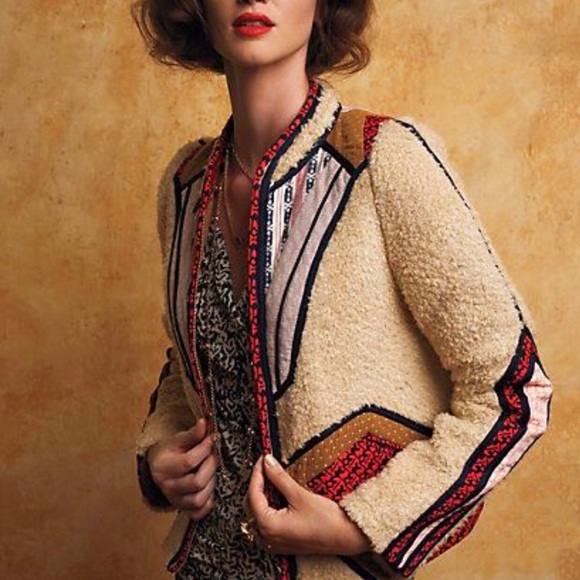 Anthropologie Jackets & Blazers - 🏵 Anthropologie Cartonnier Patchwork Jacket 🏵
